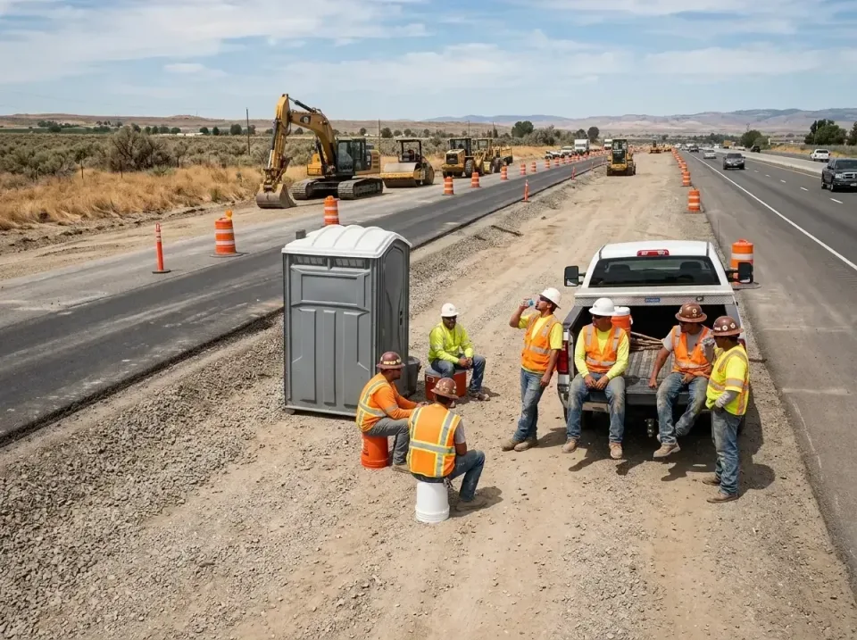 highway-road-construction-crew-007 — frequently asked questions, Porta Potty and Restroom Rentals in North Fork, CA